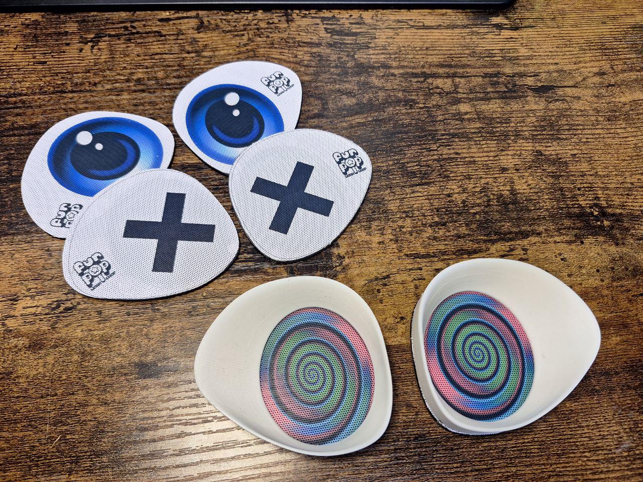 Pop Swap Follow-Me Eye Blanks - 2 Styles! - Easily Customize Your Fursuit’s Look!