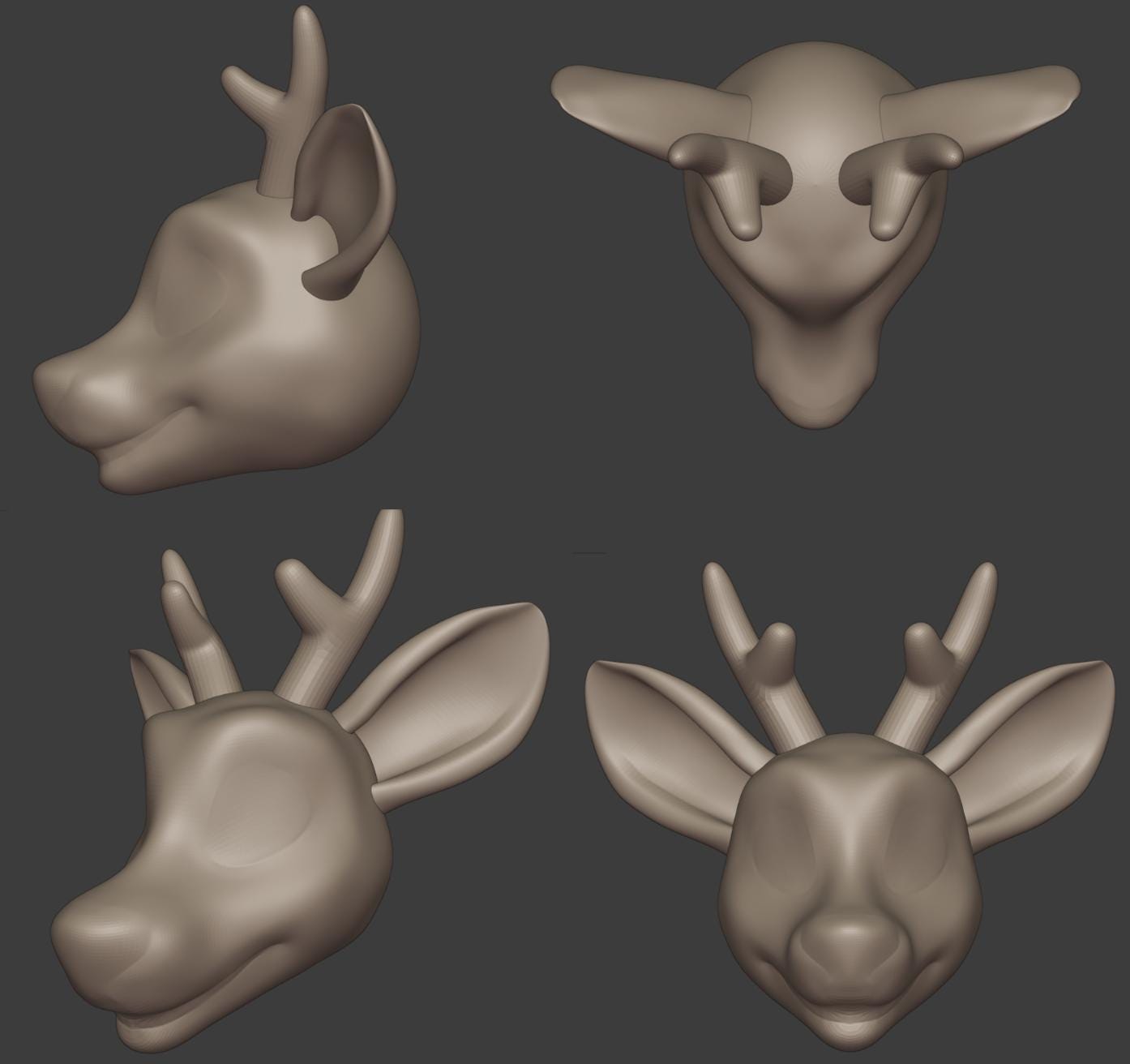 Foam Deer Base