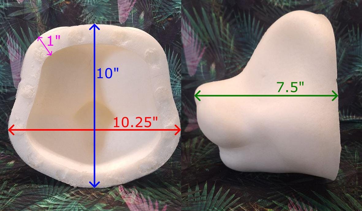 Foam Feline Fursuit Head Base