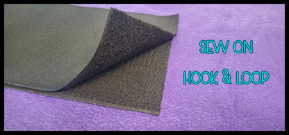 Hook & Loop by the Foot - DIY Fursuit Supplies - Eye Lids