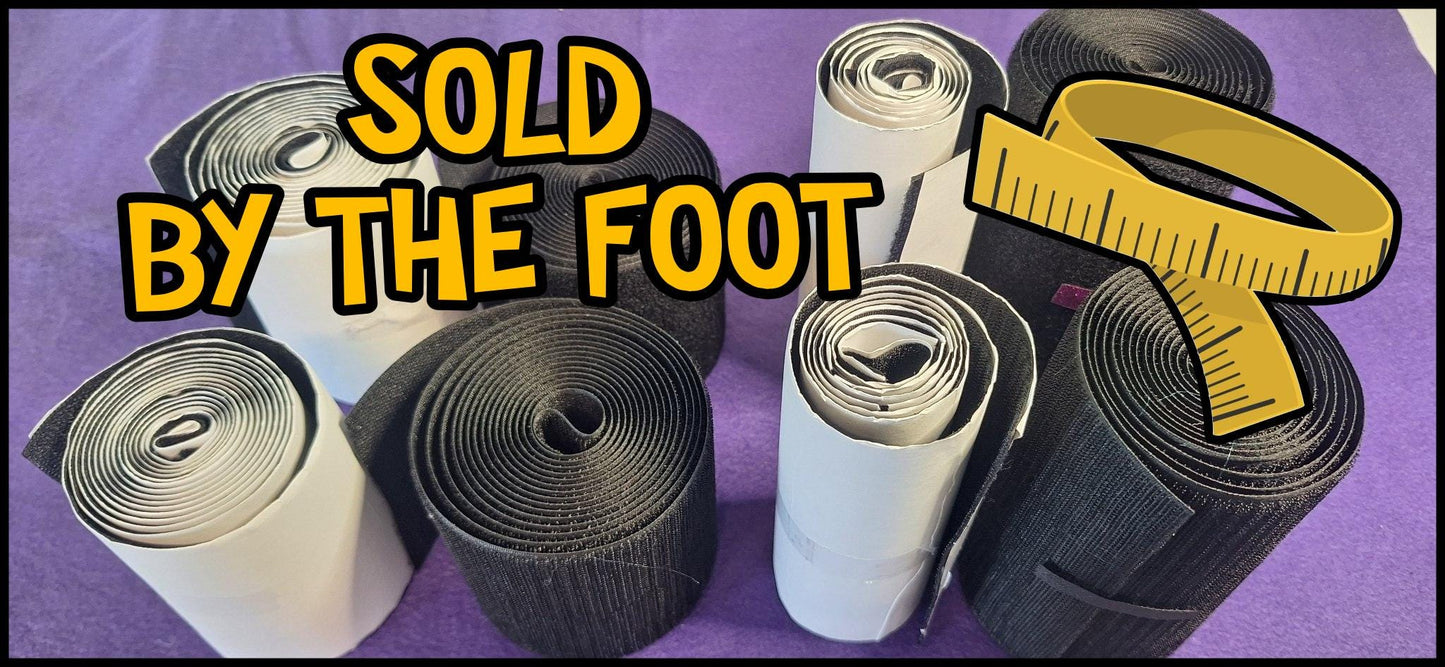 Hook & Loop by the Foot - DIY Fursuit Supplies - Eye Lids