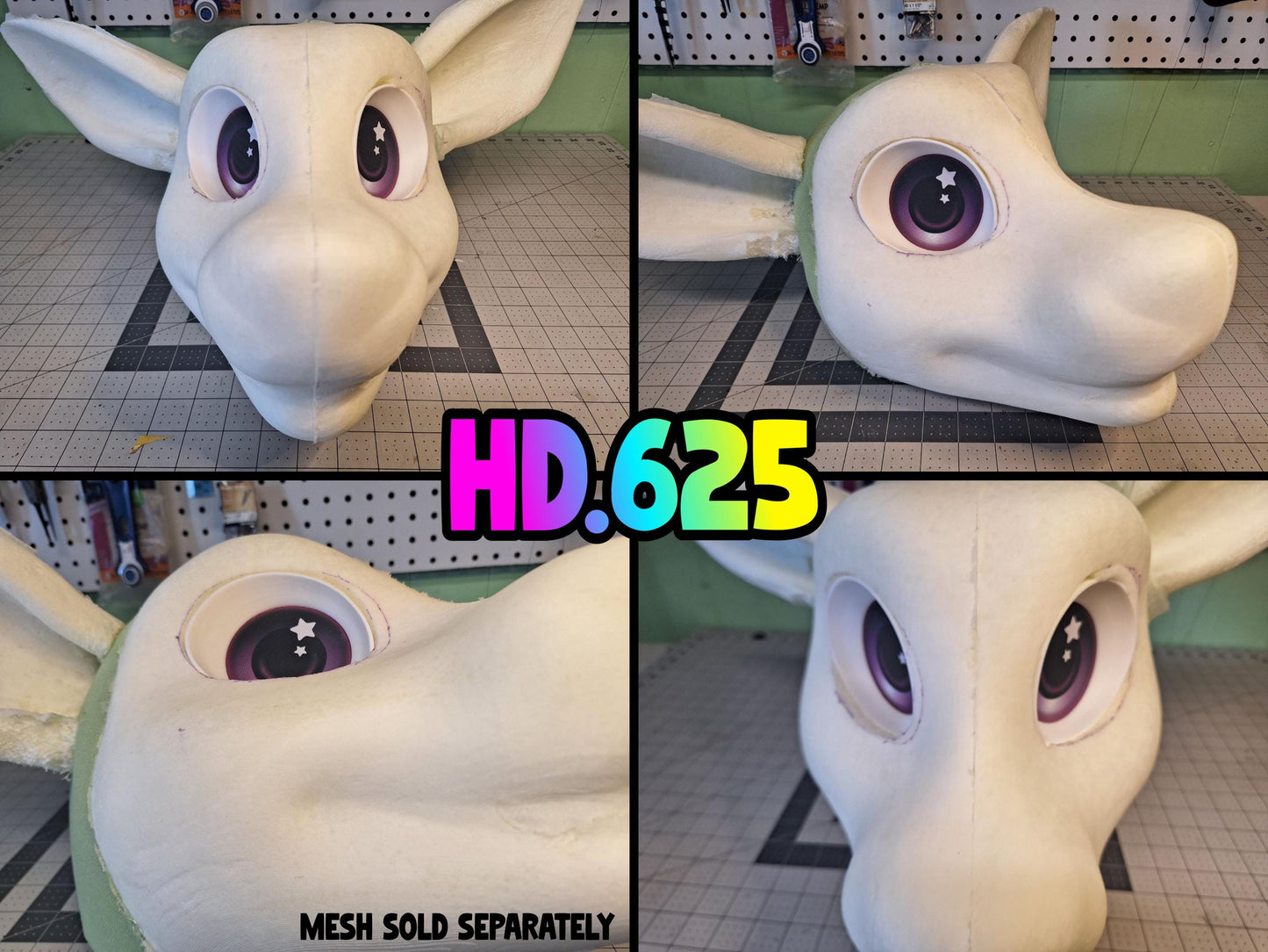 Fursuit "Follow Me" Eye Blank HD STL (Digital Download)