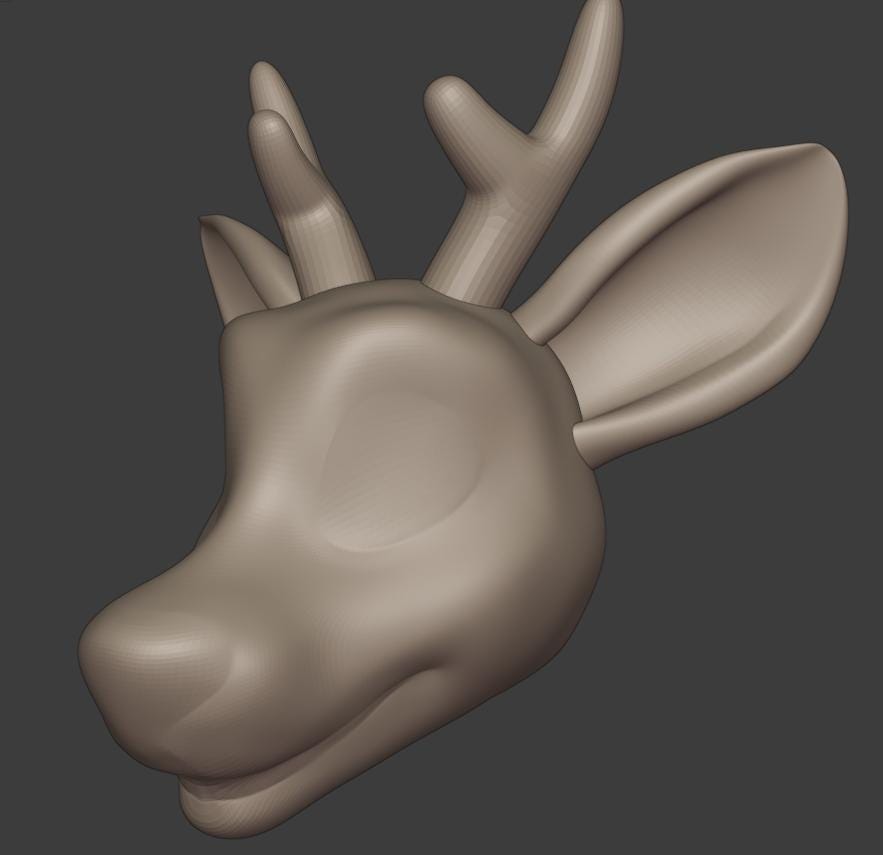 Foam Deer Base